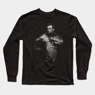 Astronaut Abe Long Sleeve T-Shirt